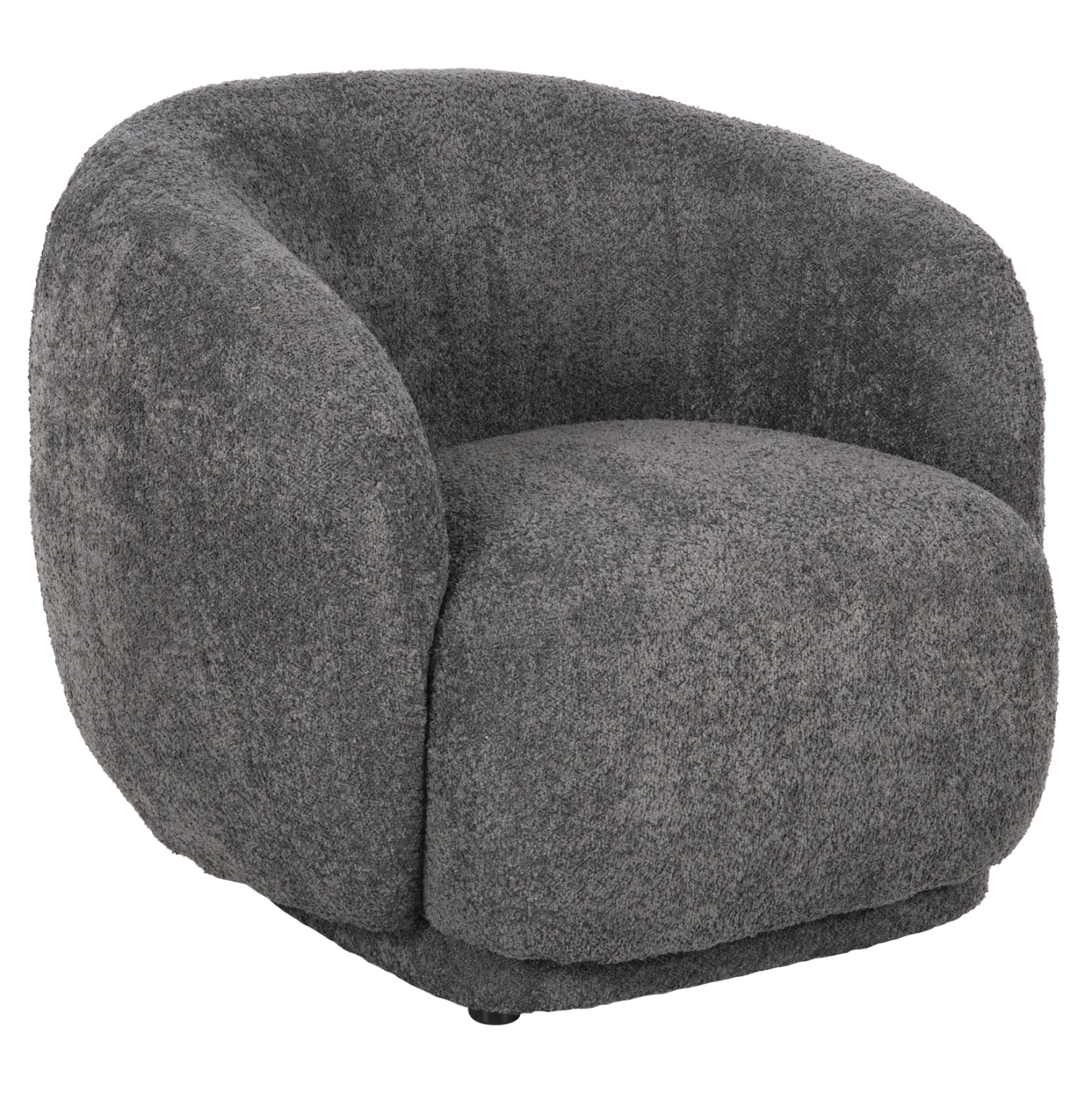 ΠΟΛΥΘΡΟΝΑ KARPEN HM9600.01 ΓΚΡΙ ΜΠΟΥΚΛΕ ΥΦΑΣΜΑ  93x87x78Υ εκ. - Pakobazaar