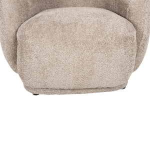 ΠΟΛΥΘΡΟΝΑ KARPEN HM9600.08 ΜΠΕΖ ΜΠΟΥΚΛΕ ΥΦΑΣΜΑ 93x87x78Υ εκ. - Pakobazaar
