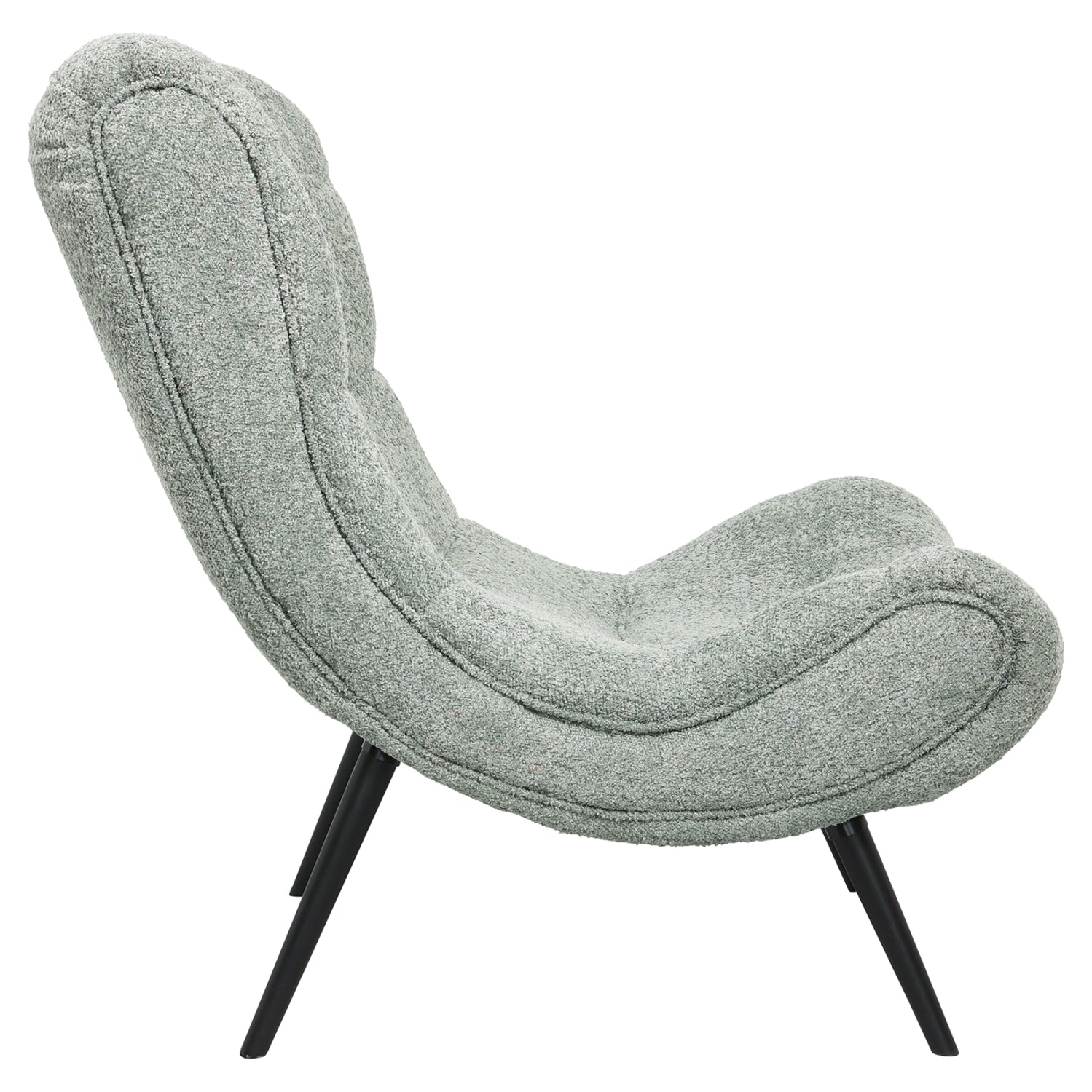 ΠΟΛΥΘΡΟΝΑ BRYM HM9605.05 ΦΥΣΤΙΚΙ ΜΠΟΥΚΛΕ ΥΦΑΣΜΑ-ΜΑΥΡΑ ΞΥΛΙΝΑ ΠΟΔΙΑ 97x80x100Υ εκ. - Pakobazaar