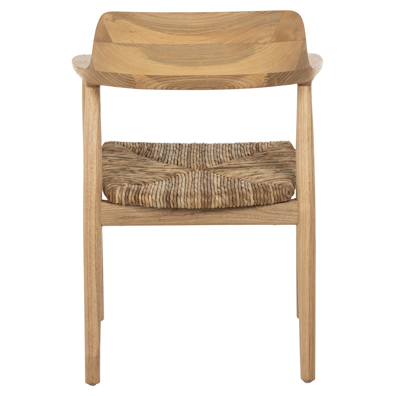 ΠΟΛΥΘΡΟΝΑ KINGSLEY HM9634.01 ΞΥΛΟ TEAK & ΨΑΘΑ ΣΕ ΦΥΣΙΚΟ ΧΡΩΜΑ 57,5x54x80Yεκ. - Pakobazaar
