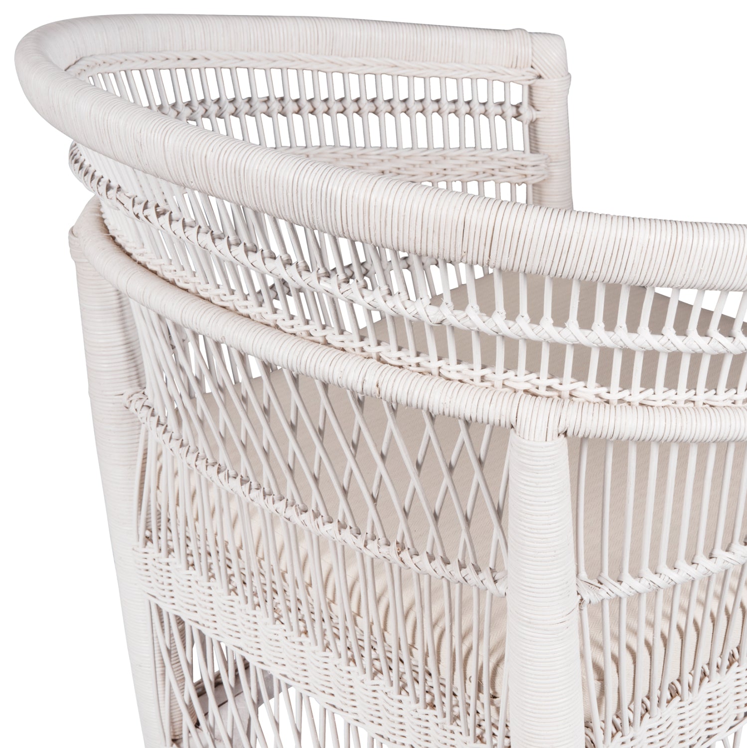 ΠΟΛΥΘΡΟΝΑ MALAWI HM9635.02 ΞΥΛΟ ΜΑΟΝΙ ΜΕ RATTAN ΛΕΥΚΟ-ΛΕΥΚΟ ΜΑΞΙΛΑΡΙ 80x70x86Υεκ. - Pakobazaar