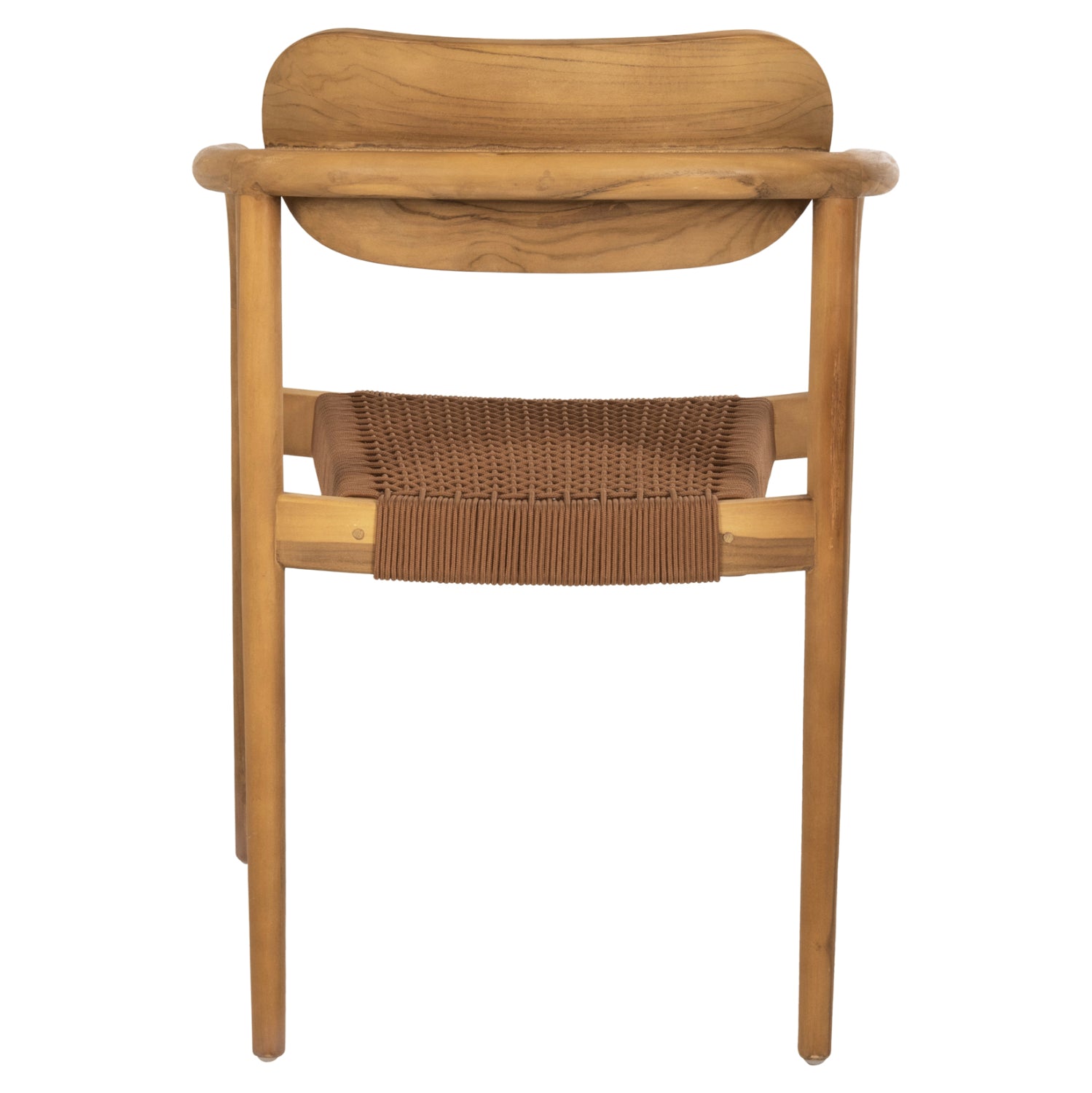 ΠΟΛΥΘΡΟΝΑ OSLO HM9636.01 ΞΥΛΟ TEAK ΦΥΣΙΚΟ & ΚΑΦΕ ΣΧΟΙΝΙ 55x54x80Y εκ. - Pakobazaar