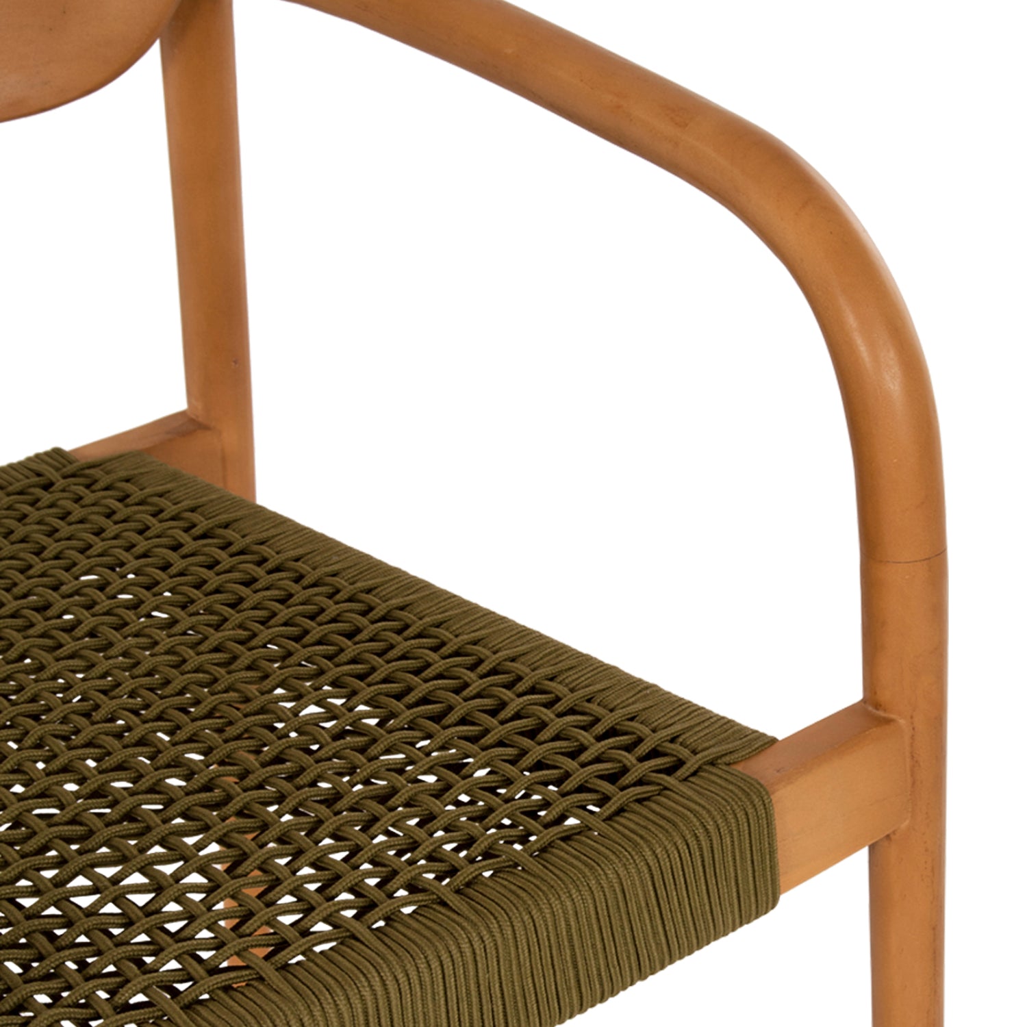 ΠΟΛΥΘΡΟΝΑ OSLO HM9636.05 ΞΥΛΟ TEAK ΦΥΣΙΚΟ & ΠΡΑΣΙΝΟ ΣΧΟΙΝΙ 55x54x80Yεκ. - Pakobazaar
