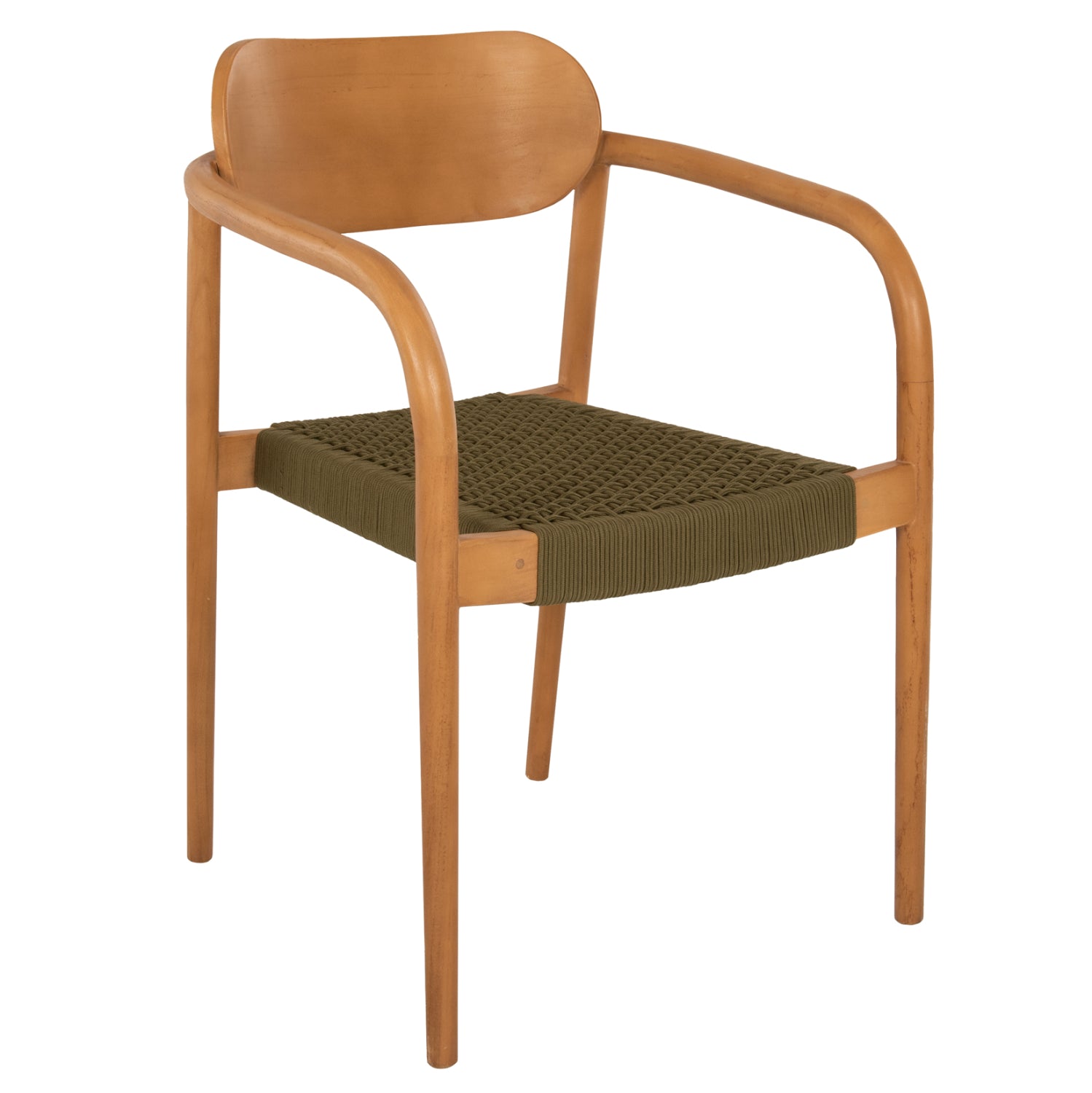 ΠΟΛΥΘΡΟΝΑ OSLO HM9636.05 ΞΥΛΟ TEAK ΦΥΣΙΚΟ & ΠΡΑΣΙΝΟ ΣΧΟΙΝΙ 55x54x80Yεκ. - Pakobazaar