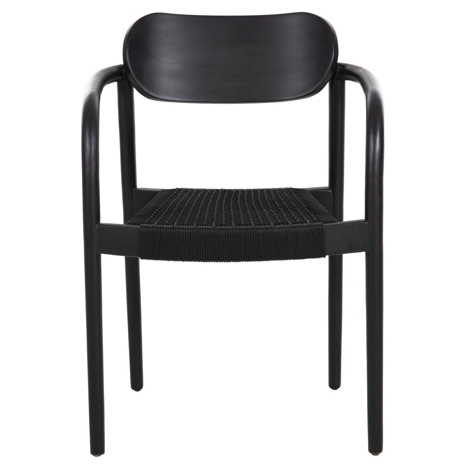 ΠΟΛΥΘΡΟΝΑ OSLO HM9636.12 ΞΥΛΟ TEAK ΜΑΥΡΟ & ΜΑΥΡΟ ΣΧΟΙΝΙ 55x54x80Yεκ. - Pakobazaar