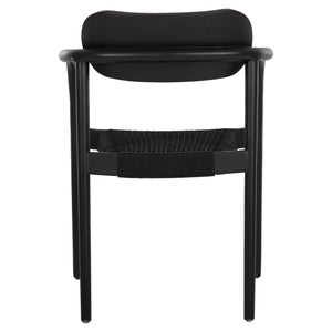 ΠΟΛΥΘΡΟΝΑ OSLO HM9636.12 ΞΥΛΟ TEAK ΜΑΥΡΟ & ΜΑΥΡΟ ΣΧΟΙΝΙ 55x54x80Yεκ. - Pakobazaar