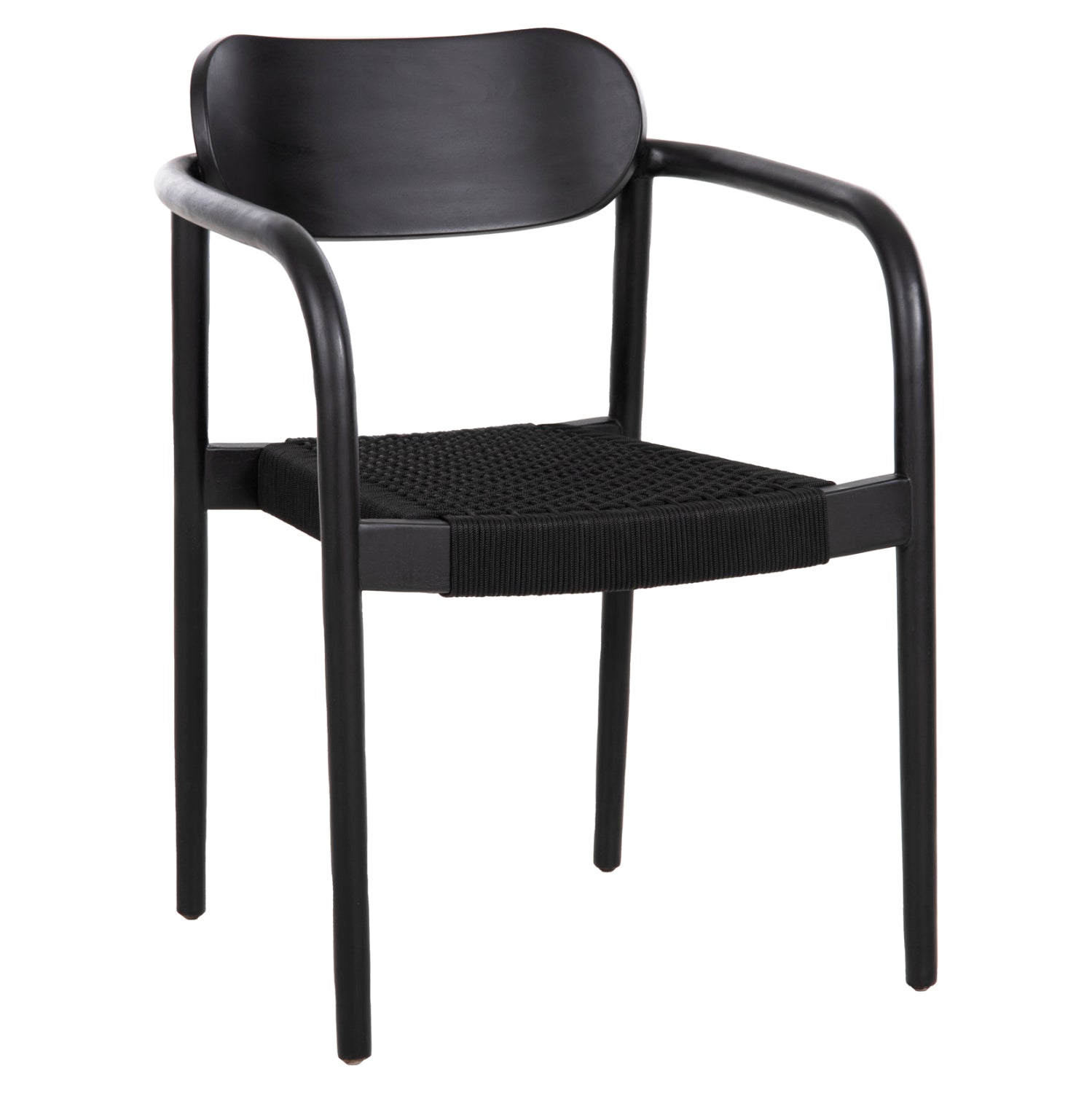 ΠΟΛΥΘΡΟΝΑ OSLO HM9636.12 ΞΥΛΟ TEAK ΜΑΥΡΟ & ΜΑΥΡΟ ΣΧΟΙΝΙ 55x54x80Yεκ. - Pakobazaar