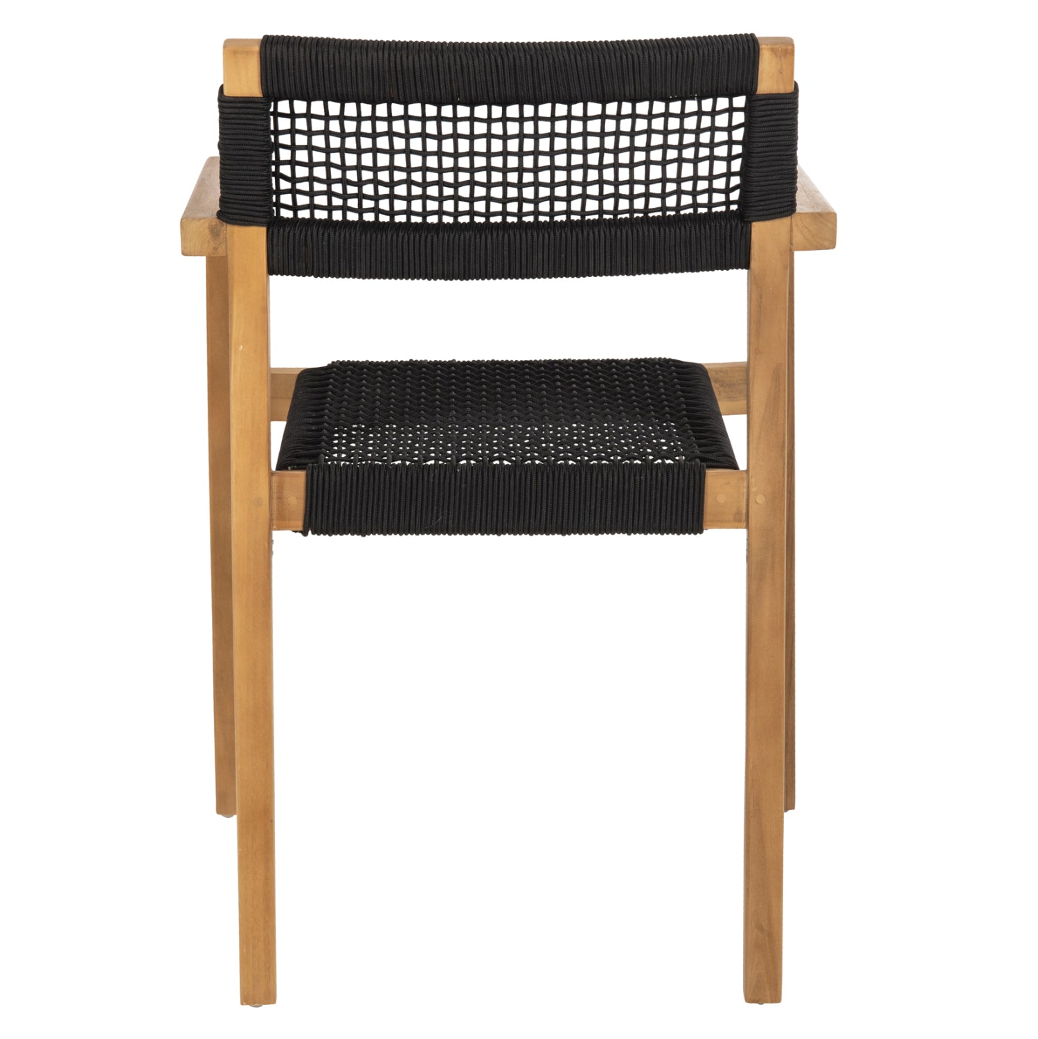 ΠΟΛΥΘΡΟΝΑ CHARLOTTE HM9637.02 ΞΥΛΟ TEAK ΦΥΣΙΚΟ & ΜΑΥΡΟ ΣΧΟΙΝΙ 59x54x83Y εκ. - Pakobazaar