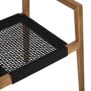ΠΟΛΥΘΡΟΝΑ CHARLOTTE HM9637.02 ΞΥΛΟ TEAK ΦΥΣΙΚΟ & ΜΑΥΡΟ ΣΧΟΙΝΙ 59x54x83Y εκ. - Pakobazaar