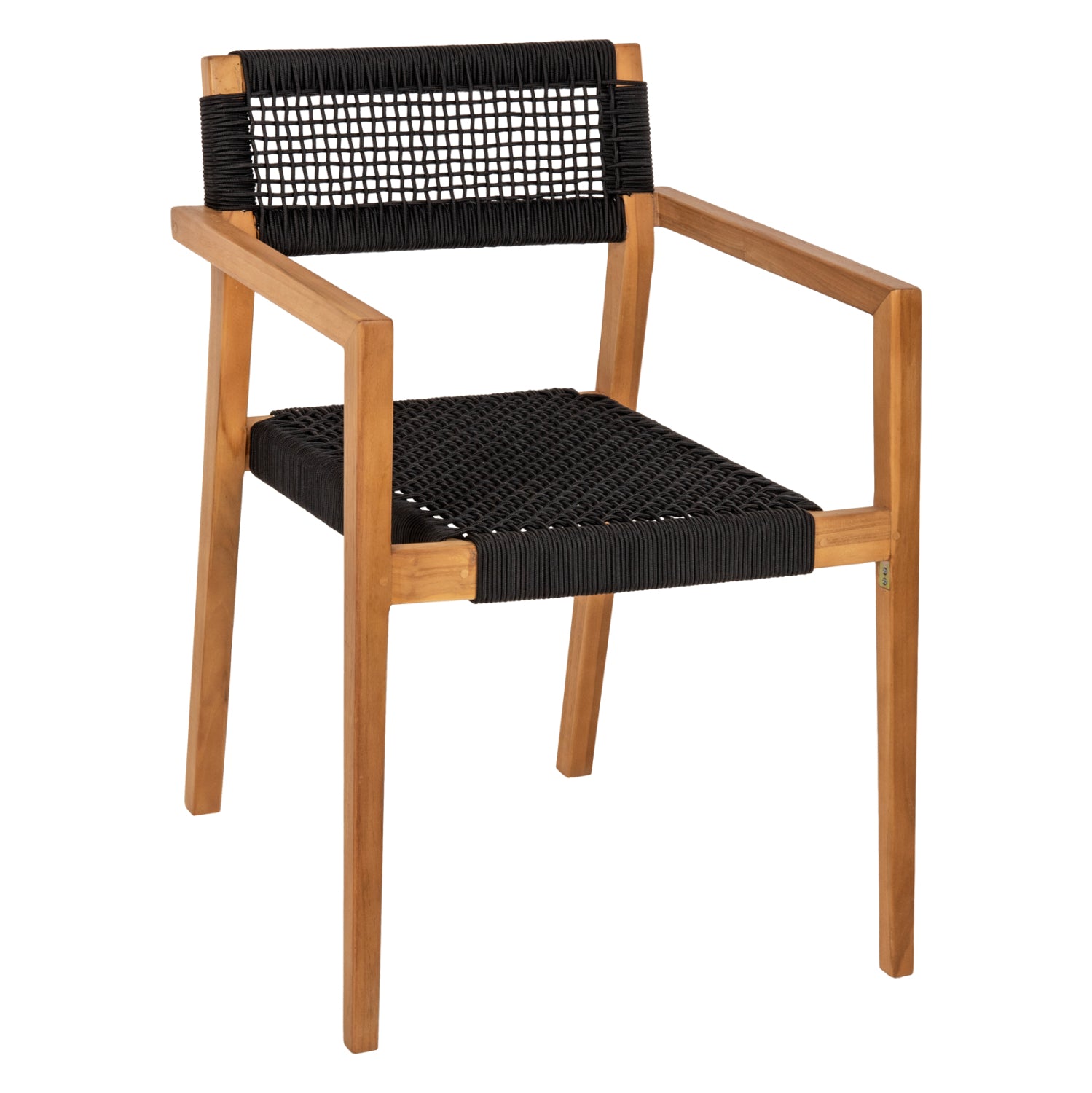 ΠΟΛΥΘΡΟΝΑ CHARLOTTE HM9637.02 ΞΥΛΟ TEAK ΦΥΣΙΚΟ & ΜΑΥΡΟ ΣΧΟΙΝΙ 59x54x83Y εκ. - Pakobazaar