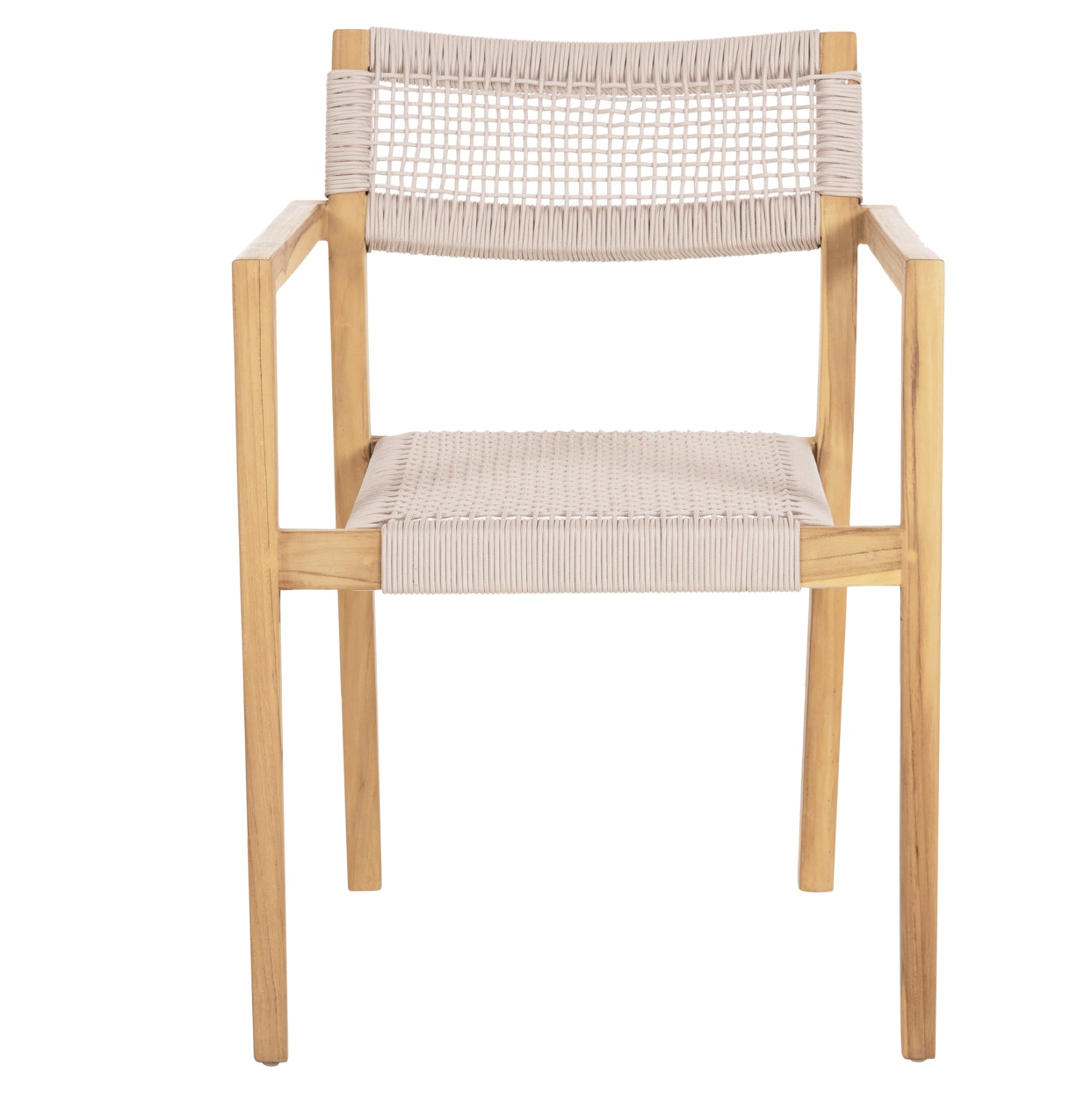 ΠΟΛΥΘΡΟΝΑ CHARLOTTE HM9637.07 ΞΥΛΟ TEAK ΦΥΣΙΚΟ & ΜΠΕΖ ΣΧΟΙΝΙ 58x61x81Yεκ. - Pakobazaar