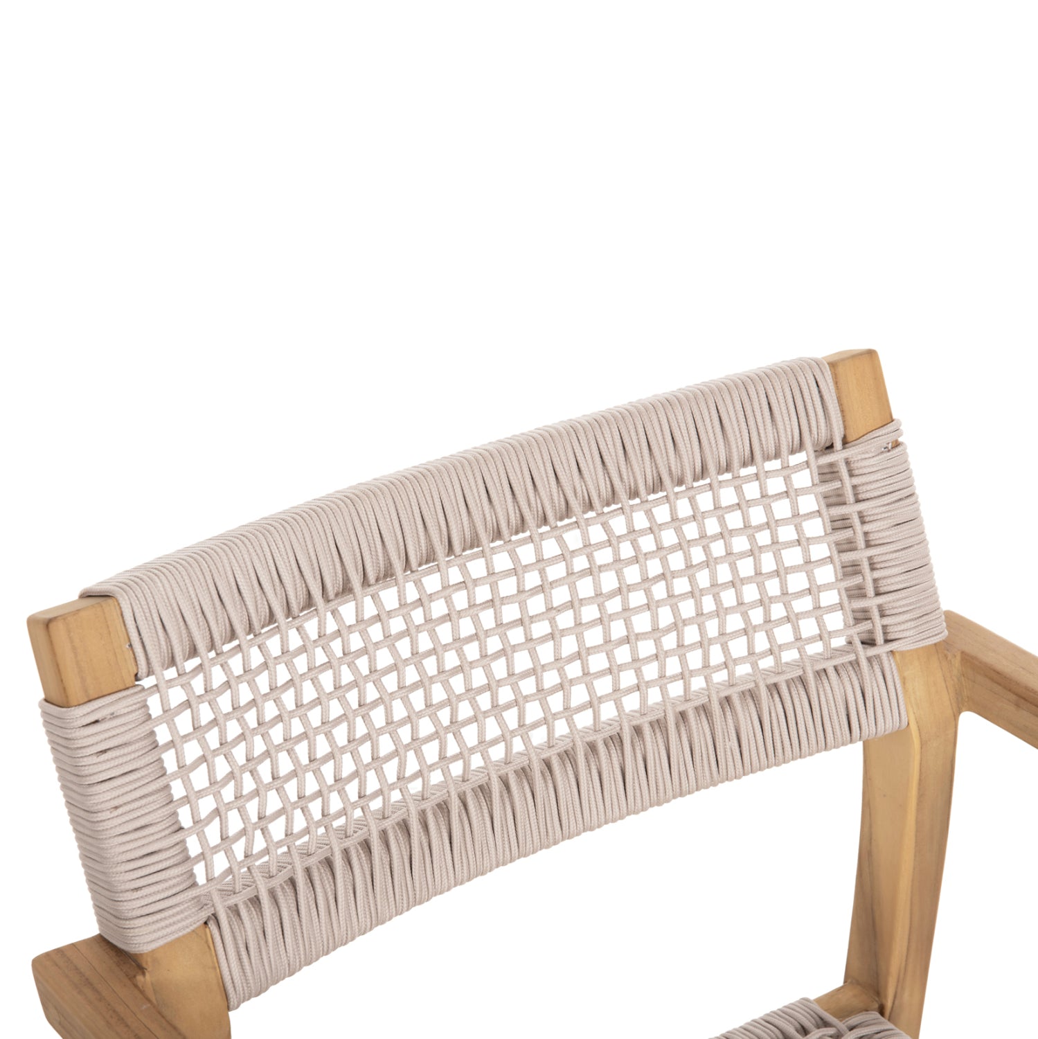 ΠΟΛΥΘΡΟΝΑ CHARLOTTE HM9637.07 ΞΥΛΟ TEAK ΦΥΣΙΚΟ & ΜΠΕΖ ΣΧΟΙΝΙ 58x61x81Yεκ. - Pakobazaar