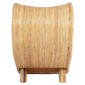 ΠΟΛΥΘΡΟΝΑ CURVY LOUNGE HM9645.01 ΑΠΟ RATTAN ΣΕ ΦΥΣΙΚΗ ΑΠΟΧΡΩΣΗ 63x128x97Y εκ. - Pakobazaar