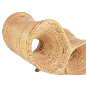 ΠΟΛΥΘΡΟΝΑ CURVY LOUNGE HM9645.01 ΑΠΟ RATTAN ΣΕ ΦΥΣΙΚΗ ΑΠΟΧΡΩΣΗ 63x128x97Y εκ. - Pakobazaar