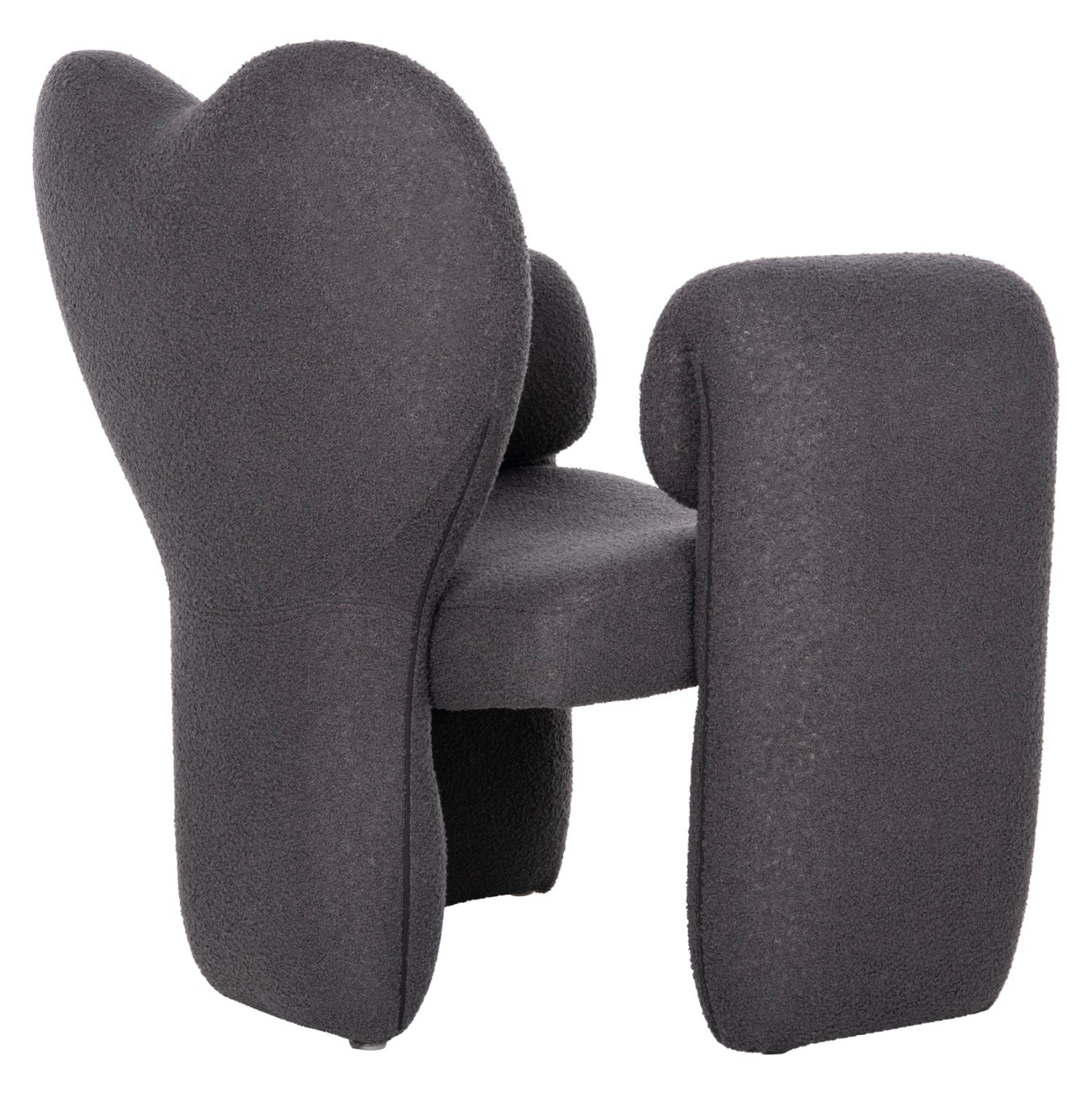 ΠΟΛΥΘΡΟΝΑ HARTT HM9777.01 ΓΚΡΙ TEDDY ΥΦΑΣΜΑ 84x74x87Yεκ. - Pakobazaar
