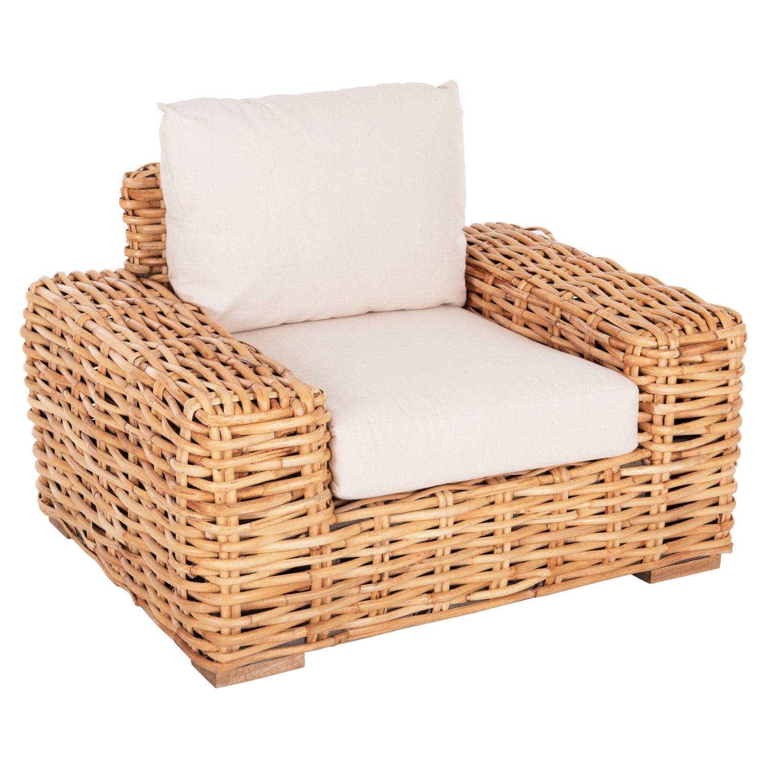 ΠΟΛΥΘΡΟΝΑ TROPEL HM9810 ΞΥΛΟ MANGO-RATTAN ΦΥΣΙΚΟ-ΛΕΥΚΑ ΜΑΞΙΛΑΡΙΑ 110x88x70-85Υεκ. - Pakobazaar