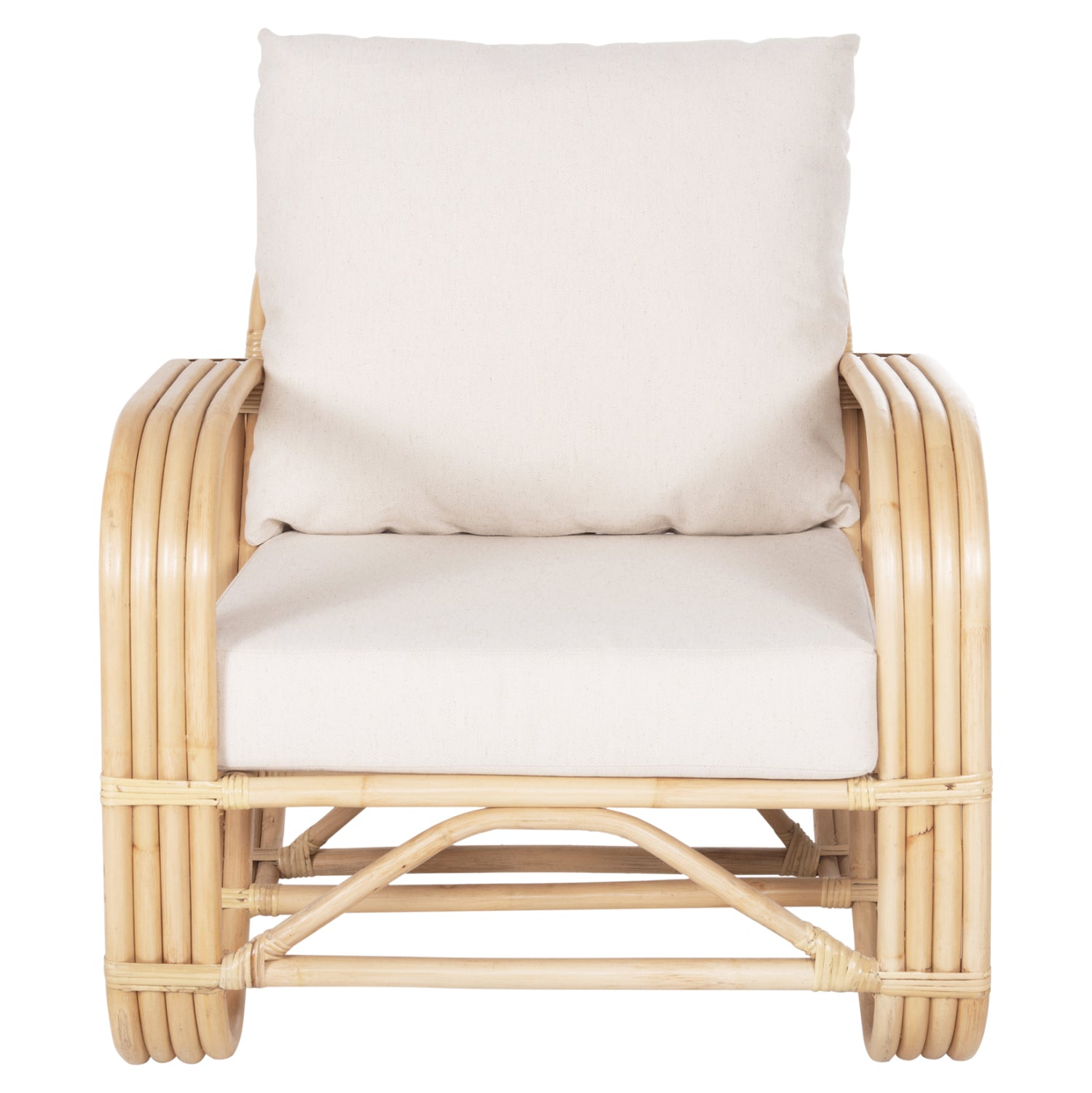 ΠΟΛΥΘΡΟΝΑ BARONESS HM9813 ΦΥΣΙΚΟ RATTAN ΚΑΙ ΛΕΥΚΑ ΜΑΞΙΛΑΡΙΑ 81x90x92Yεκ. - Pakobazaar