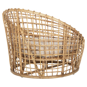 ΠΟΛΥΘΡΟΝΑ ENTO HM9814 RATTAN ΣΕ ΦΥΣΙΚΟ-ΜΠΕΖ ΜΑΞΙΛΑΡΙ 85x75x67Yεκ. - Pakobazaar