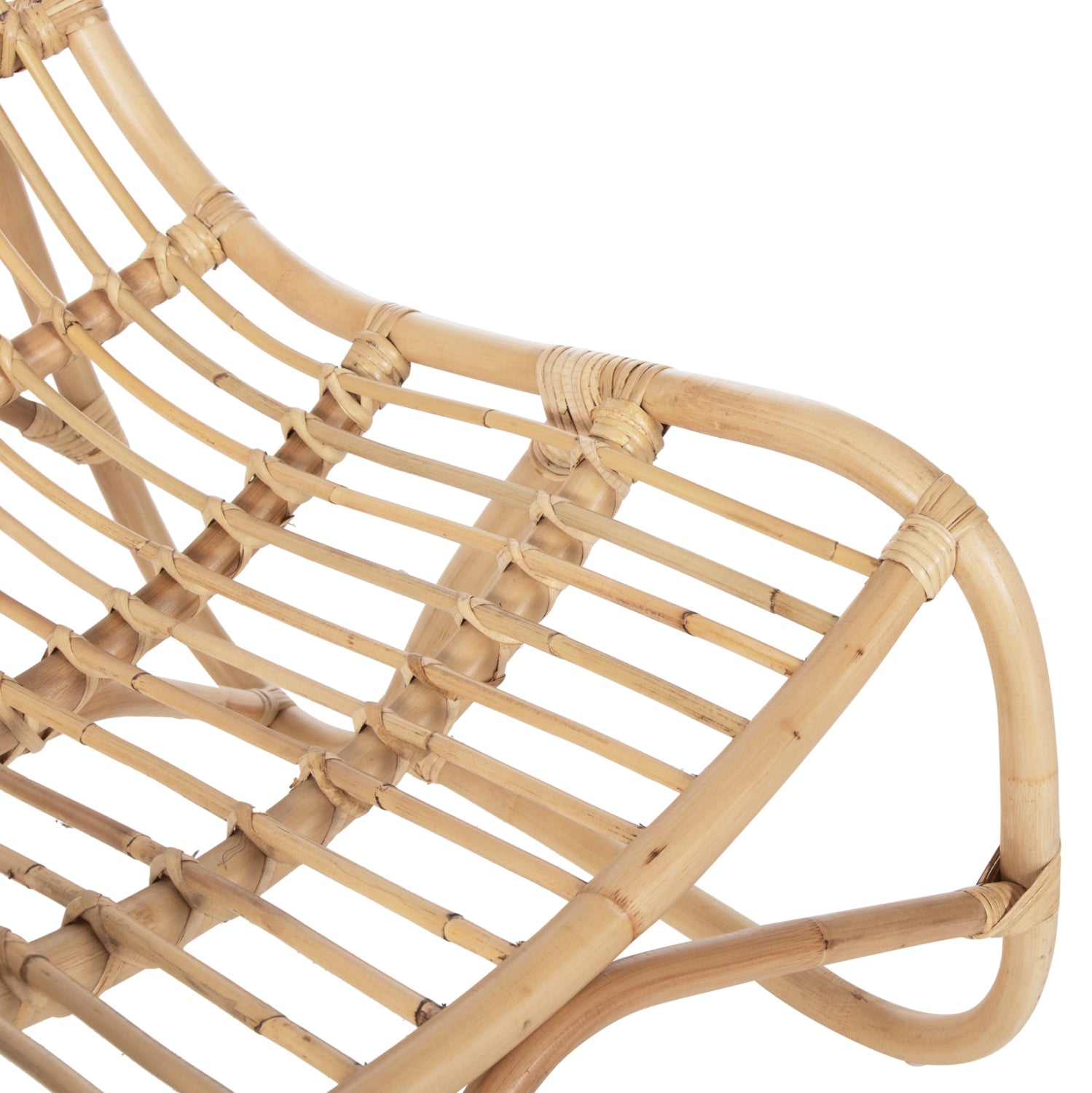 ΠΟΛΥΘΡΟΝΑ GRINN HM9815.01 ΡΑΒΔΟΙ RATTAN ΣΕ ΦΥΣΙΚΟ 56,5x73,5x79,5Υ εκ. - Pakobazaar