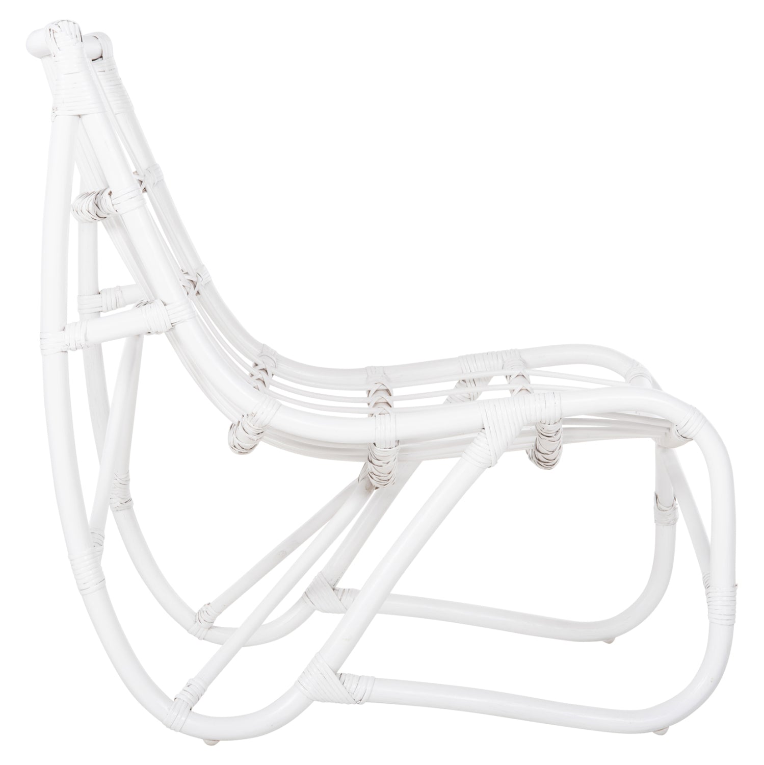 ΠΟΛΥΘΡΟΝΑ GRINN HM9815.03 ΡΑΒΔΟΙ RATTAN ΣΕ ΛΕΥΚΟ 56,5x73,5x79,5Υ εκ. - Pakobazaar