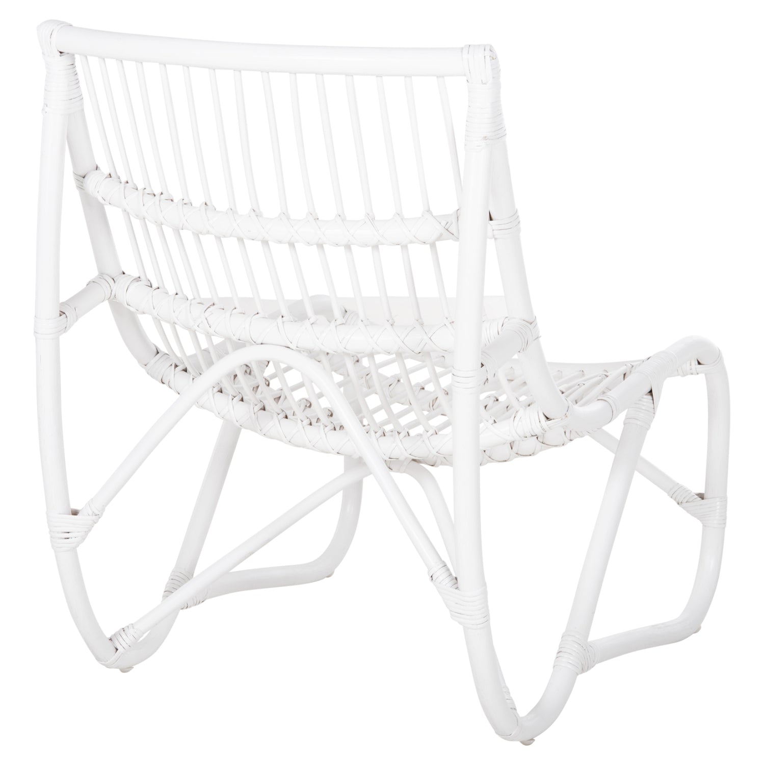 ΠΟΛΥΘΡΟΝΑ GRINN HM9815.03 ΡΑΒΔΟΙ RATTAN ΣΕ ΛΕΥΚΟ 56,5x73,5x79,5Υ εκ. - Pakobazaar