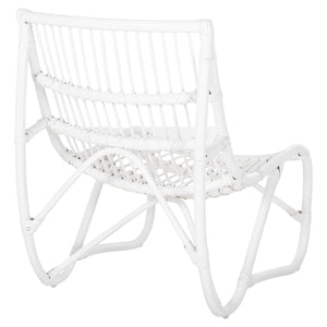 ΠΟΛΥΘΡΟΝΑ GRINN HM9815.03 ΡΑΒΔΟΙ RATTAN ΣΕ ΛΕΥΚΟ 56,5x73,5x79,5Υ εκ. - Pakobazaar