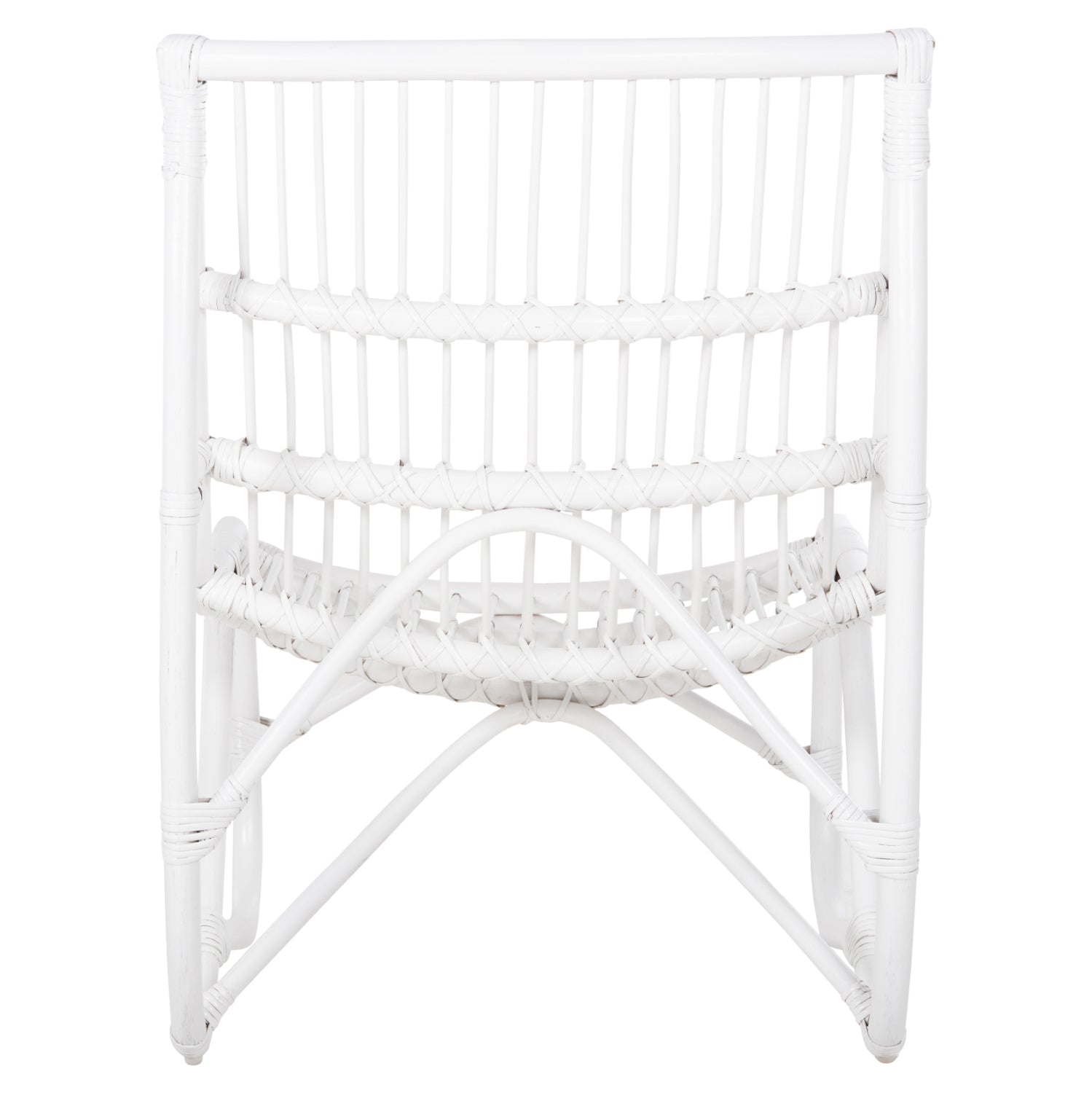 ΠΟΛΥΘΡΟΝΑ GRINN HM9815.03 ΡΑΒΔΟΙ RATTAN ΣΕ ΛΕΥΚΟ 56,5x73,5x79,5Υ εκ. - Pakobazaar