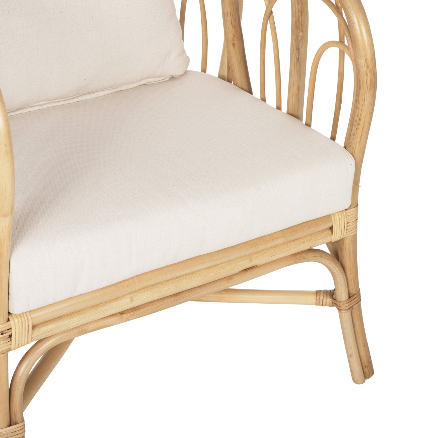 ΠΟΛΥΘΡΟΝΑ ESTOR HM9817 RATTAN ΣΕ ΦΥΣΙΚΟ-ΛΕΥΚΟ ΜΑΞΙΛΑΡΙ 78x75x92Υ εκ. - Pakobazaar