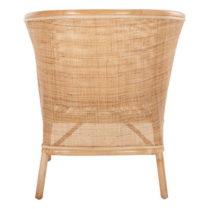 ΠΟΛΥΘΡΟΝΑ APRON HM9818 RATTAN ΠΛΕΚΤΟ ΣΕ ΦΥΣΙΚΟ-ΛΕΥΚΟ ΜΑΞΙΛΑΡΙ 75x70x85Υεκ. - Pakobazaar