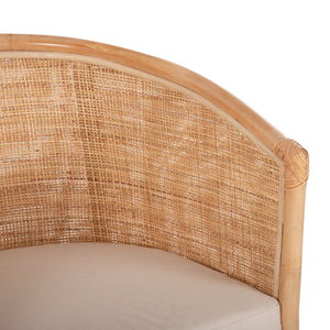 ΠΟΛΥΘΡΟΝΑ APRON HM9818 RATTAN ΠΛΕΚΤΟ ΣΕ ΦΥΣΙΚΟ-ΛΕΥΚΟ ΜΑΞΙΛΑΡΙ 75x70x85Υεκ. - Pakobazaar