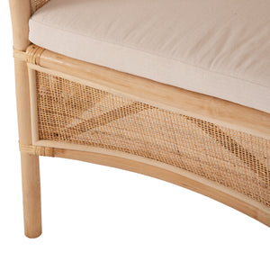 ΠΟΛΥΘΡΟΝΑ APRON HM9818 RATTAN ΠΛΕΚΤΟ ΣΕ ΦΥΣΙΚΟ-ΛΕΥΚΟ ΜΑΞΙΛΑΡΙ 75x70x85Υεκ. - Pakobazaar