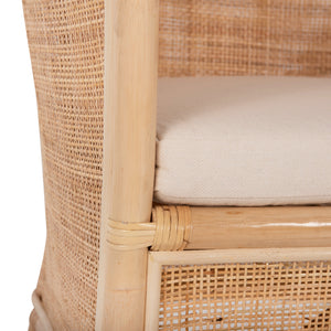 ΠΟΛΥΘΡΟΝΑ APRON HM9818 RATTAN ΠΛΕΚΤΟ ΣΕ ΦΥΣΙΚΟ-ΛΕΥΚΟ ΜΑΞΙΛΑΡΙ 75x70x85Υεκ. - Pakobazaar