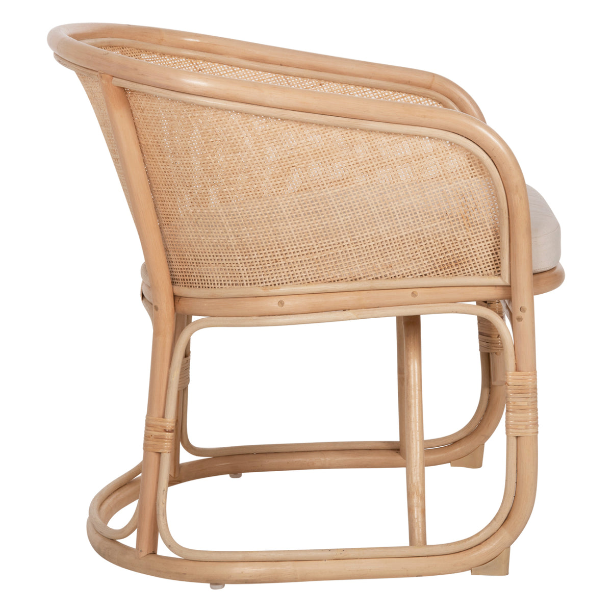 ΠΟΛΥΘΡΟΝΑ ΚΙΚΟ HM9839 RATTAN ΣΕ ΦΥΣΙΚΟ ΧΡΩΜΑ-ΛΕΥΚΟ ΜΑΞΙΛΑΡΙ 61x71x76Yεκ. - Pakobazaar