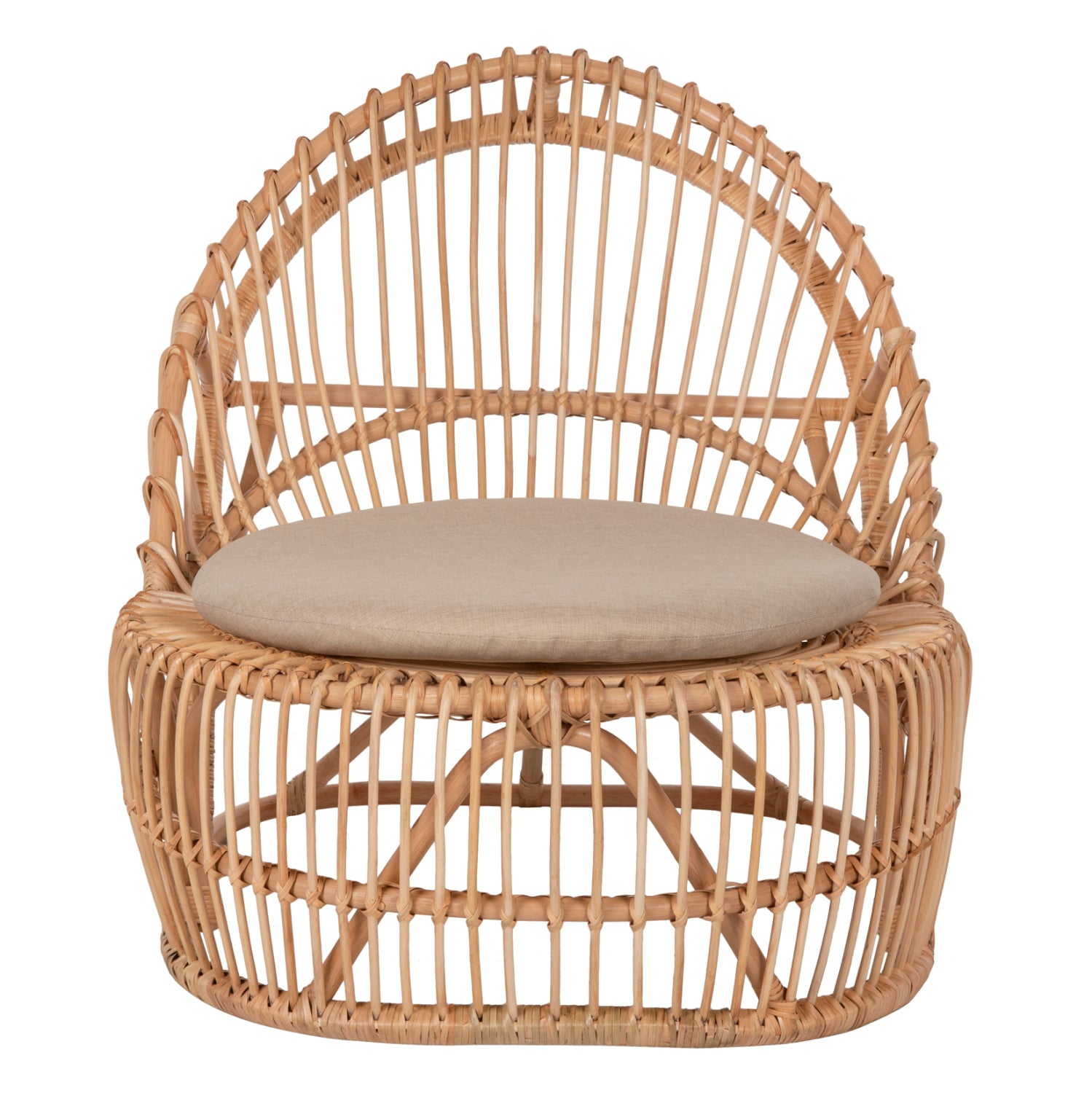 ΠΟΛΥΘΡΟΝΑ ENTROPY HM9840.01 RATTAN ΦΥΣΙΚΟ ΜΕ ΕΚΡΟΥ ΜΑΞΙΛΑΡΙ 80x97x85Υεκ. - Pakobazaar