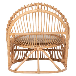ΠΟΛΥΘΡΟΝΑ ENTROPY HM9840.01 RATTAN ΦΥΣΙΚΟ ΜΕ ΕΚΡΟΥ ΜΑΞΙΛΑΡΙ 80x97x85Υεκ. - Pakobazaar