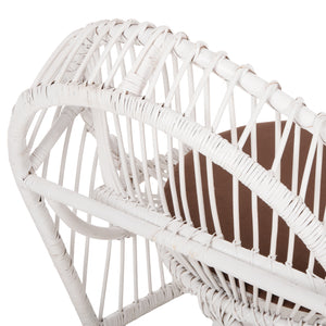 ΠΟΛΥΘΡΟΝΑ ENTROPY HM9840.02 RATTAN ΛΕΥΚΟ ΜΕ ΚΑΦΕ ΜΑΞΙΛΑΡΙ 80x97x85Υεκ. - Pakobazaar