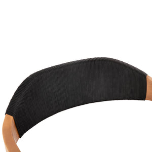 ΠΟΛΥΘΡΟΝΑ RIMINI HM9867.02 ΞΥΛΟ TEAK ΦΥΣΙΚΟ-ΜΑΥΡΟ ΣΧΟΙΝΙ & PU ΚΑΘΙΣΜΑ 60x61x76Υεκ. - Pakobazaar
