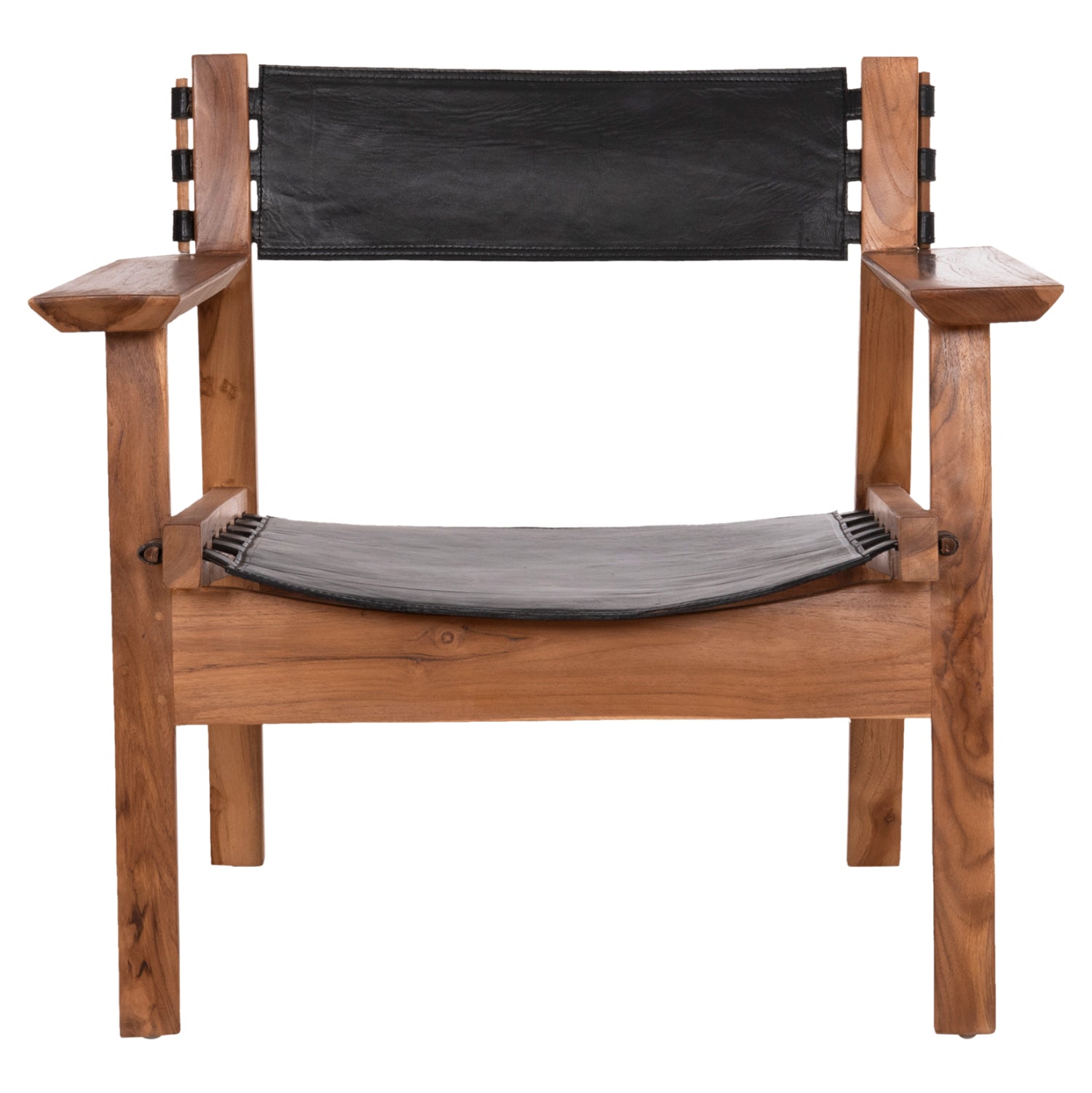ΠΟΛΥΘΡΟΝΑ KONNA HM9928.01 TEAK ΞΥΛΟ ΣΕ ΦΥΣΙΚΟ-ΔΕΡΜΑ ΑΓΕΛΑΔΟΣ ΣΕ ΜΑΥΡΟ 80x64x73Υεκ. - Pakobazaar