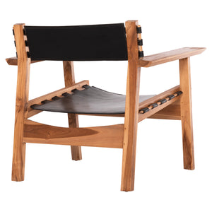 ΠΟΛΥΘΡΟΝΑ KONNA HM9928.01 TEAK ΞΥΛΟ ΣΕ ΦΥΣΙΚΟ-ΔΕΡΜΑ ΑΓΕΛΑΔΟΣ ΣΕ ΜΑΥΡΟ 80x64x73Υεκ. - Pakobazaar
