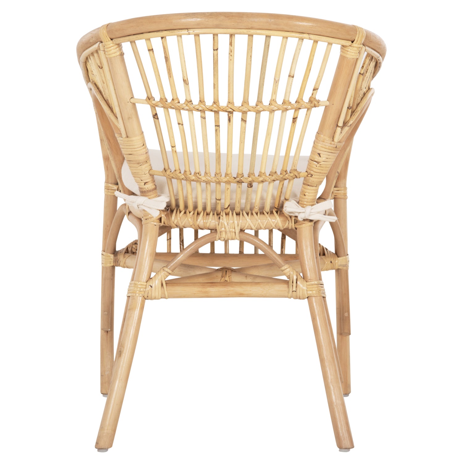 ΠΟΛΥΘΡΟΝΑ DAMPAR HM9929.04 RATTAN ΣΕ ΦΥΣΙΚΟ-ΛΕΥΚΟ ΜΑΞΙΛΑΡΙ 59x61x80Υεκ. - Pakobazaar