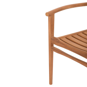 ΠΟΛΥΘΡΟΝΑ MOOSEN HM9936 ΜΑΣΙΦ ΞΥΛΟ TEAK ΣΕ ΦΥΣΙΚΟ 59x60x78,5Υ - Pakobazaar