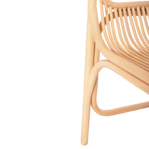 ΠΟΛΥΘΡΟΝΑ MEL ΕΣΩΤ. ΧΩΡΩΝ HM9954.01 ΦΥΣΙΚΟ RATTAN 62x57,5x79,5Υεκ. - Pakobazaar