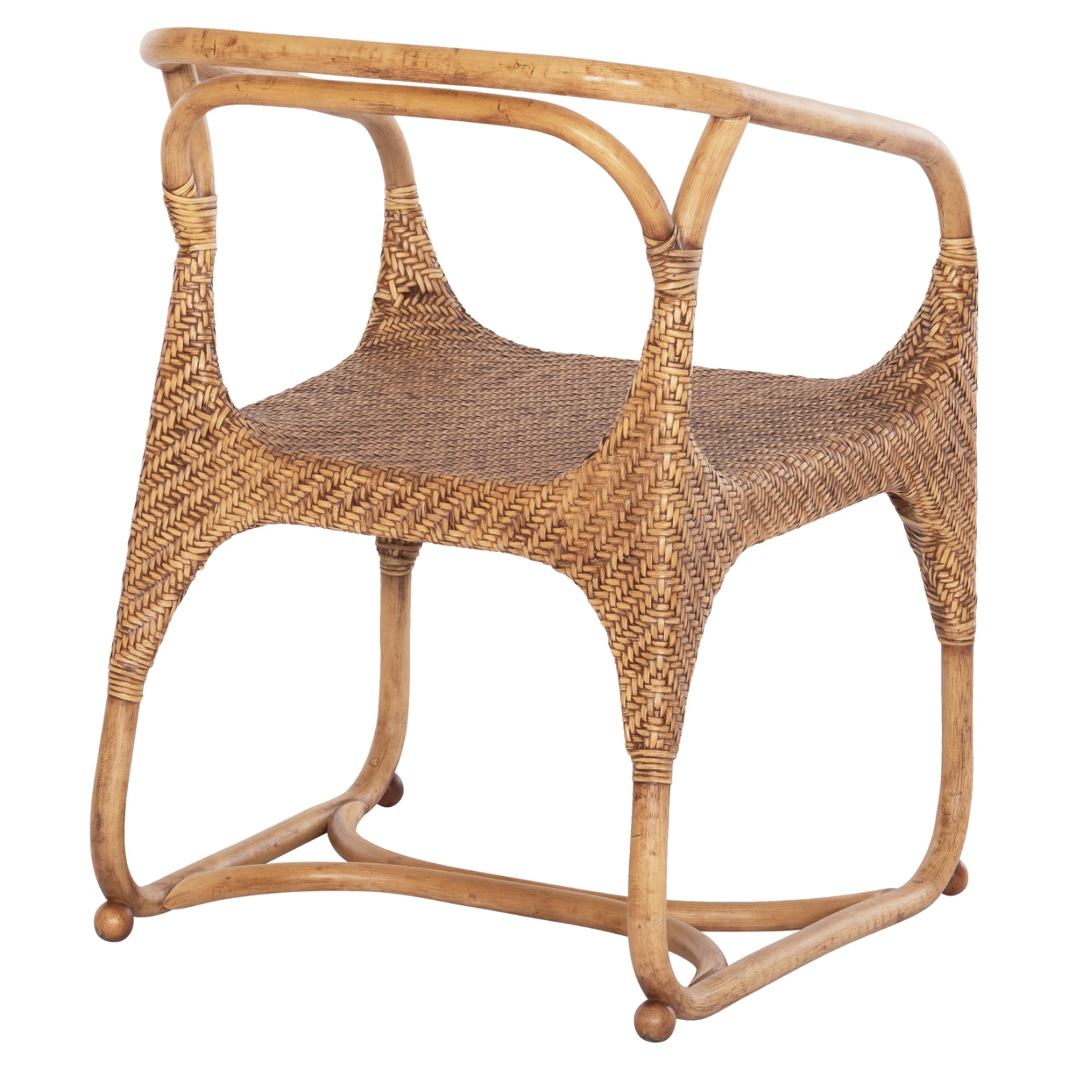 ΠΟΛΥΘΡΟΝΑ RELIK ΕΣΩΤ. ΧΩΡΩΝ HM9955.02 ΦΥΣΙΚΟ RATTAN-ΚΑΡΥΔΙ ΧΡΩΜΑ 60x57x79Υεκ. - Pakobazaar