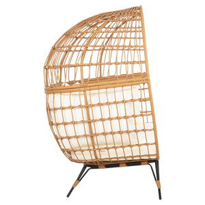 ΠΟΛΥΘΡΟΝΑ ΦΩΛΙΑ MIAMI 2 ΑΤΟΜΩΝ ΤΥΠΟΥ RATTAN HM5870.11 132.5x90x154Υεκ - Pakobazaar