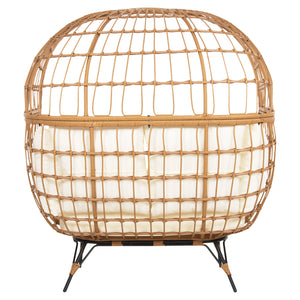 ΠΟΛΥΘΡΟΝΑ ΦΩΛΙΑ MIAMI 2 ΑΤΟΜΩΝ ΤΥΠΟΥ RATTAN HM5870.11 132.5x90x154Υεκ - Pakobazaar