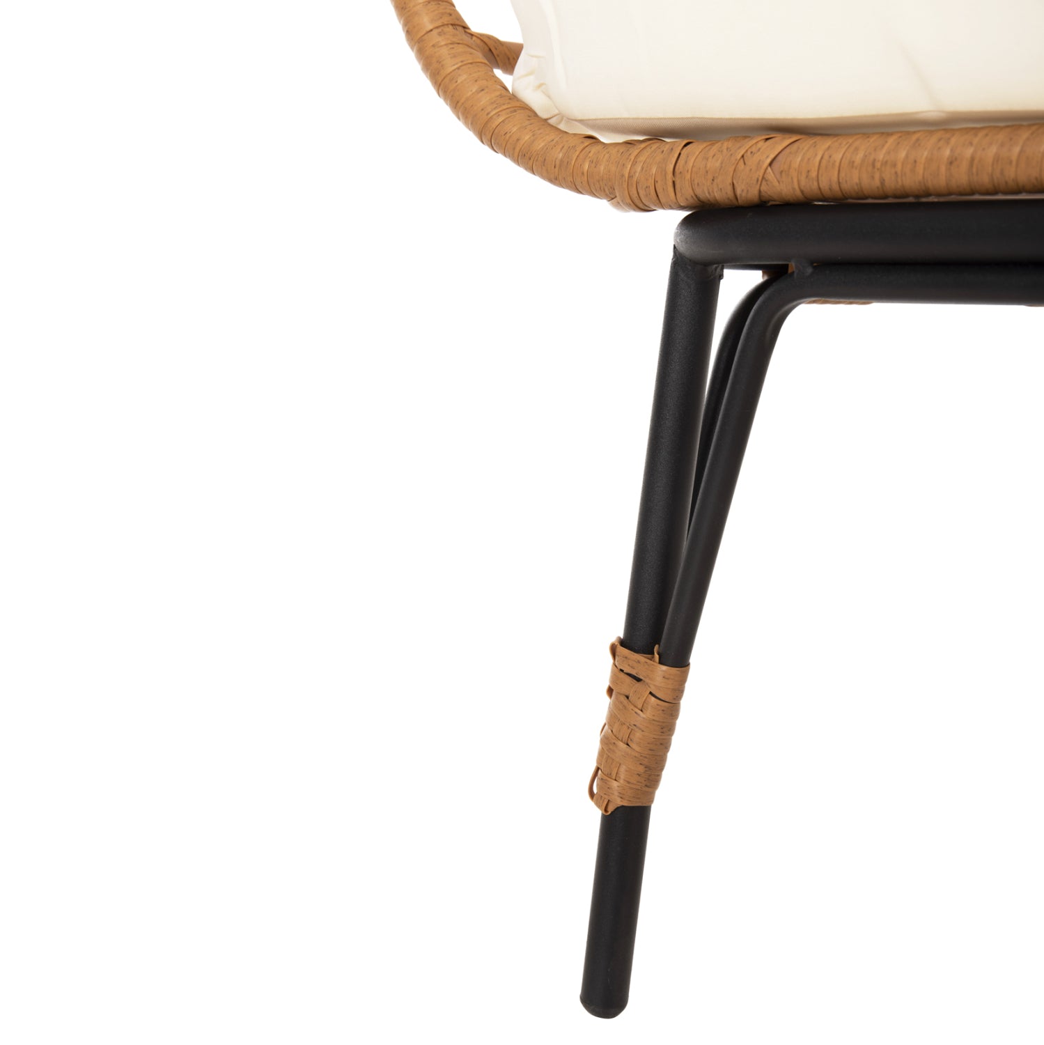 ΠΟΛΥΘΡΟΝΑ ΦΩΛΙΑ MIAMI 2 ΑΤΟΜΩΝ ΤΥΠΟΥ RATTAN HM5870.11 132.5x90x154Υεκ - Pakobazaar