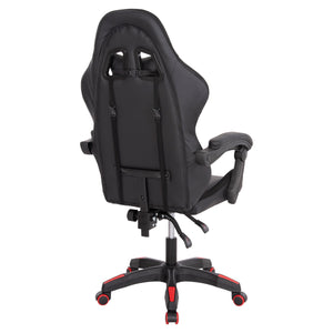 ΠΟΛΥΘΡΟΝΑ GAMING DARREN HM1203.01 ΜΑΥΡΟ-ΚΟΚΚΙΝΟ PVC 58.5x100x120Υεκ. - Pakobazaar