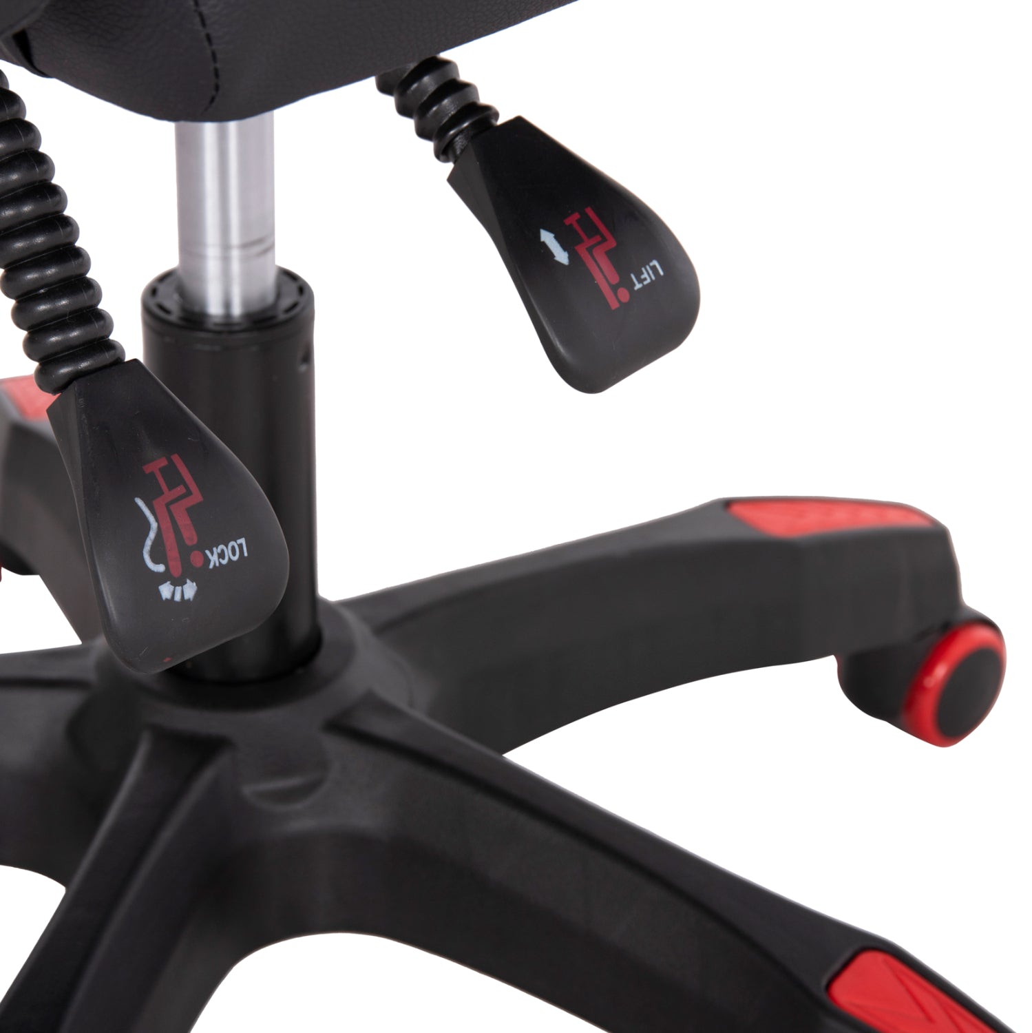 ΠΟΛΥΘΡΟΝΑ GAMING DARREN HM1203.01 ΜΑΥΡΟ-ΚΟΚΚΙΝΟ PVC 58.5x100x120Υεκ. - Pakobazaar