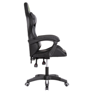 ΠΟΛΥΘΡΟΝΑ GAMING DARREN HM1203.04 ΜΑΥΡΟ-ΛΕΥΚΟ PVC 58.5x100x120Υεκ. - Pakobazaar