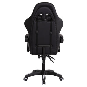 ΠΟΛΥΘΡΟΝΑ GAMING DARREN HM1203.04 ΜΑΥΡΟ-ΛΕΥΚΟ PVC 58.5x100x120Υεκ. - Pakobazaar